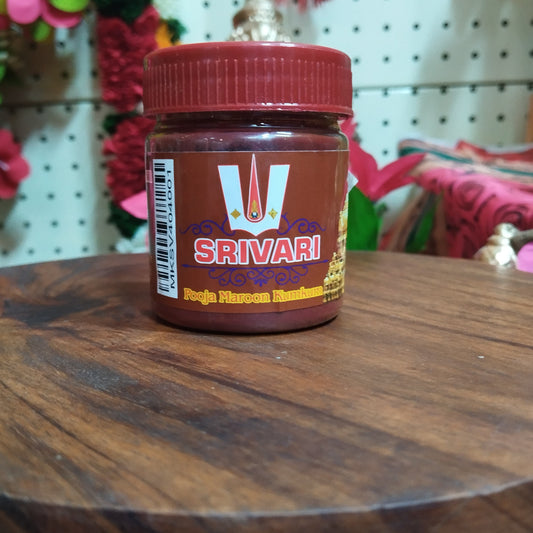 Pooja Maroon Kumkum Powder