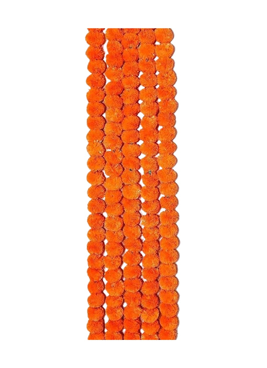 Orange Marigold string Artificial torans