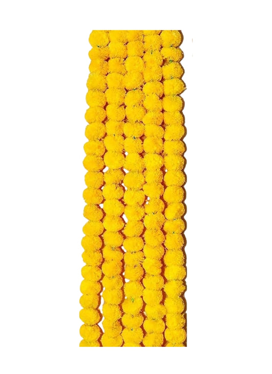 yellow Marigold string Artificial torans