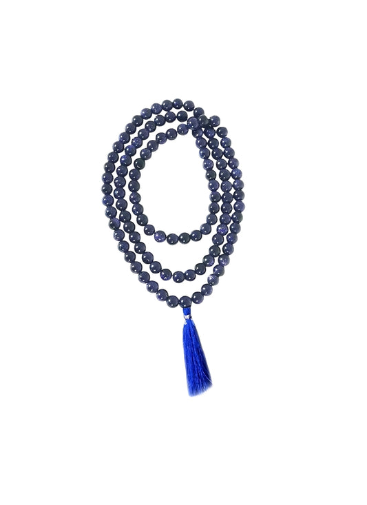 BLUE SAND STONE MALA