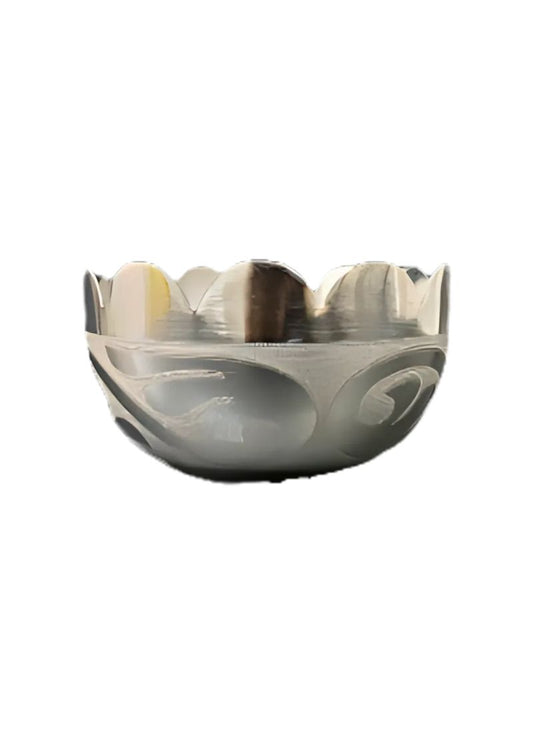 German silver prasadam bowl