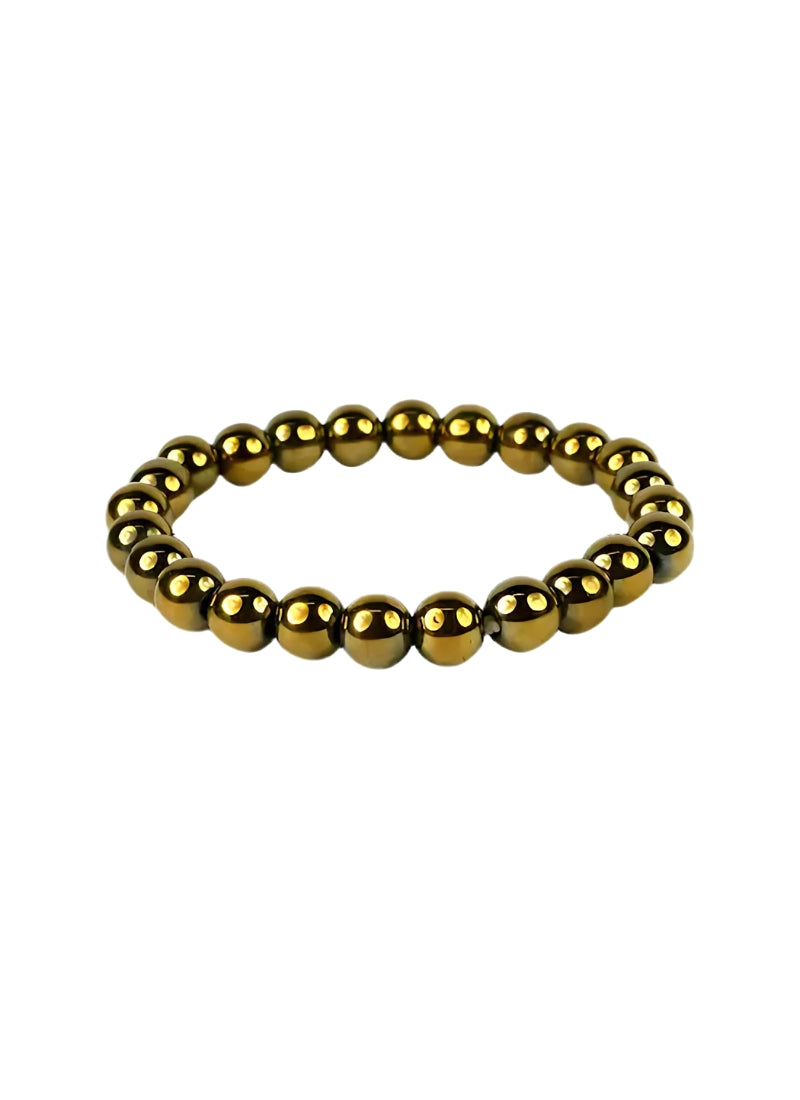GOLDEN HEMATITE BRACLET