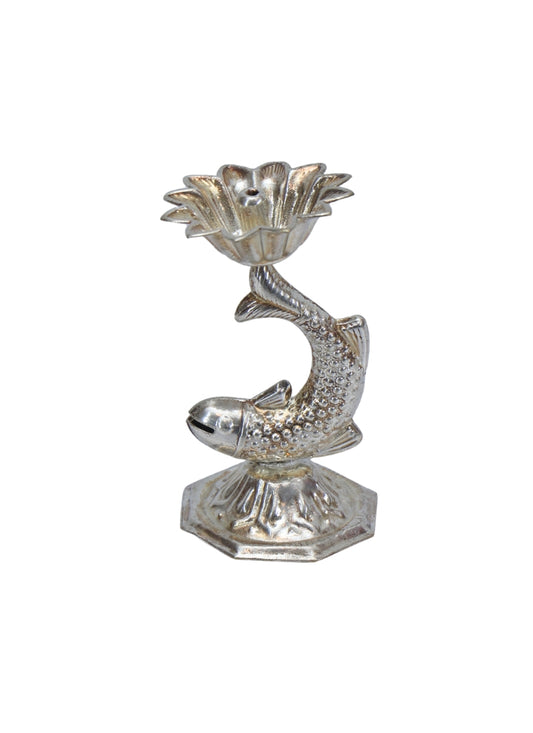 German Silver Fish Devdas 43gm
