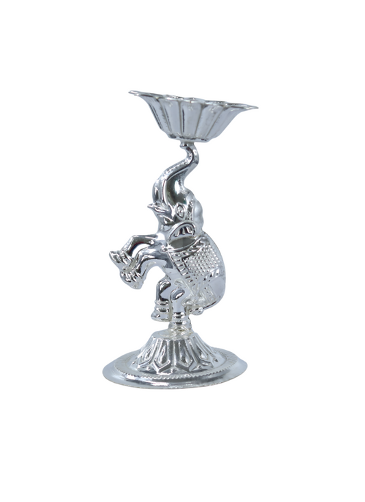 German silver WHITEMETAL ELEPHANT SAMAI(50GM)