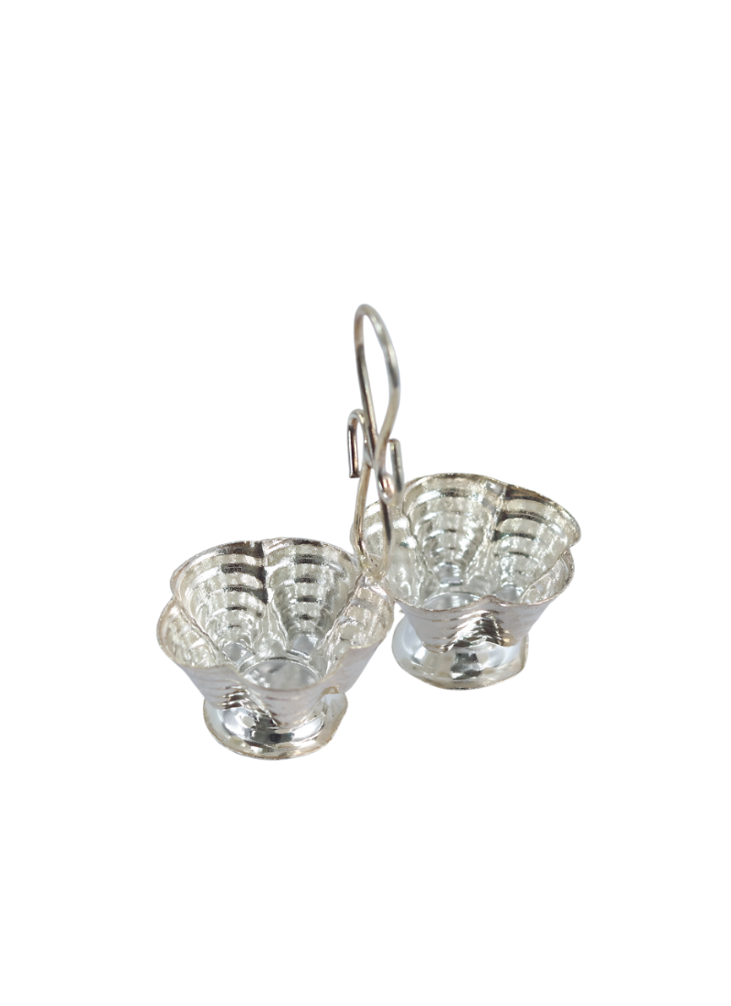 German Silver Flower Panchwala 22gm