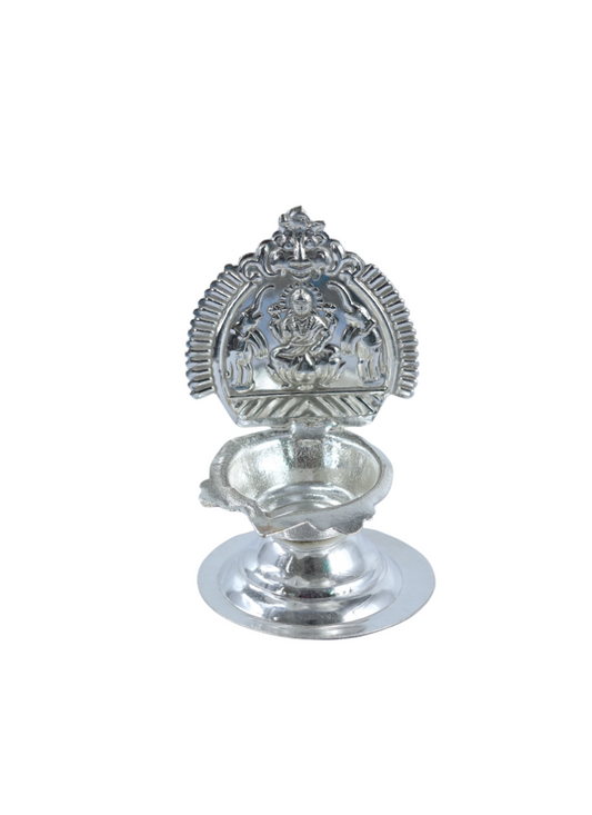 German silver WM LAKSHMI DEEPA (20GM)