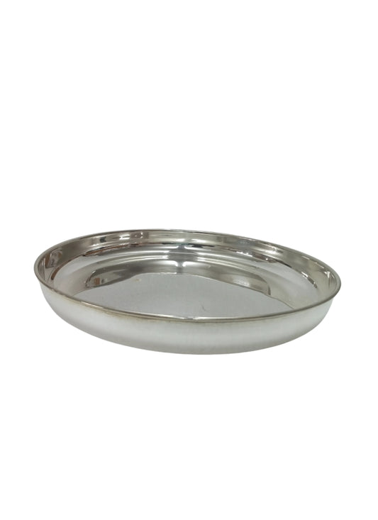 Metal Plain Plate 11"
