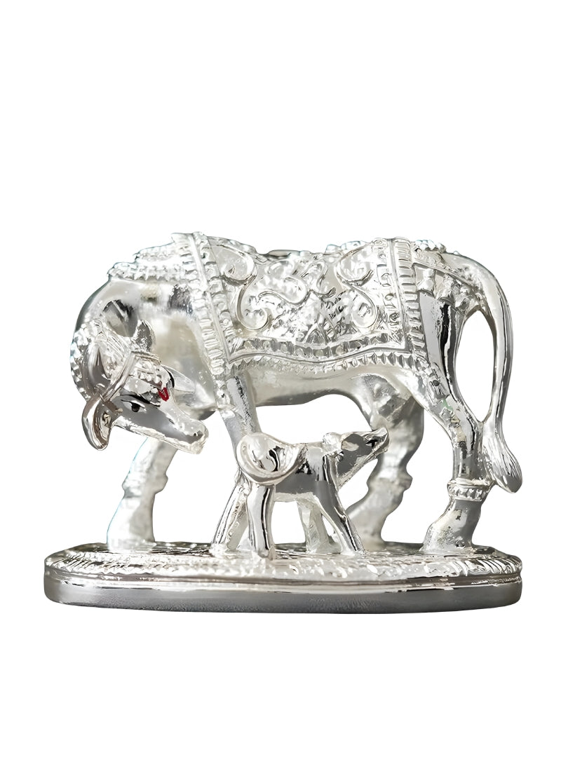 Silver Coated Big Om Cow
