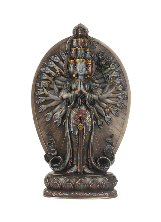 Copper Finish Lady Buddha (RXZZ)