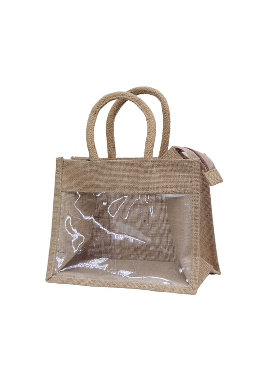 Natural Brown Plain Jute Bag