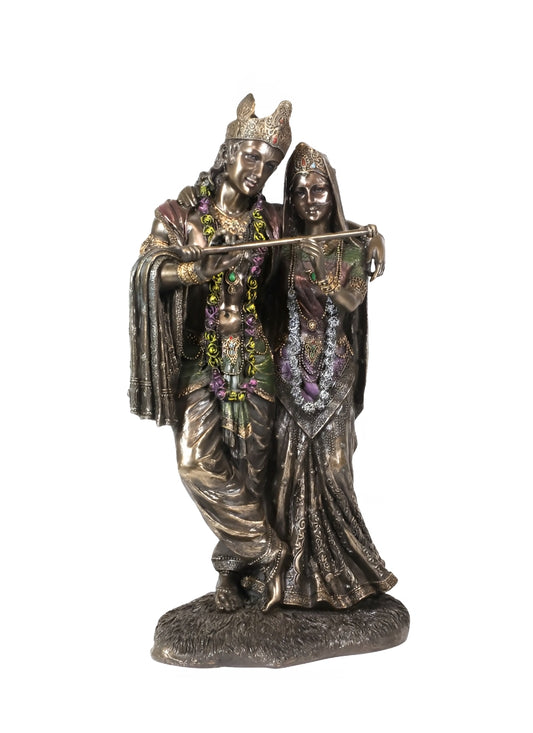 Copper Finish Radha Krishna (UTZZ)