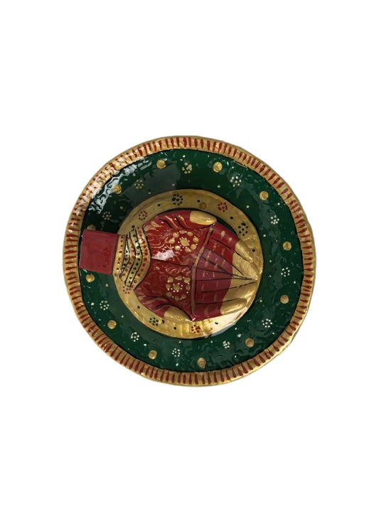 Metal Hand Diya