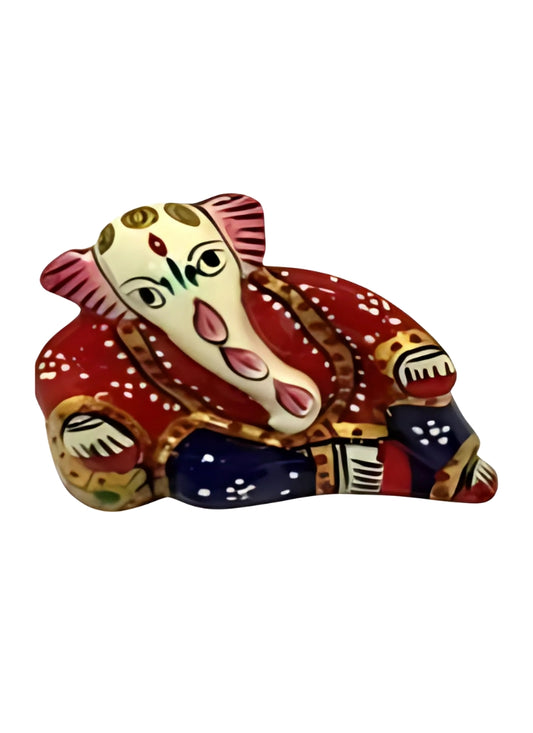 Metal Sleeping Ganesha