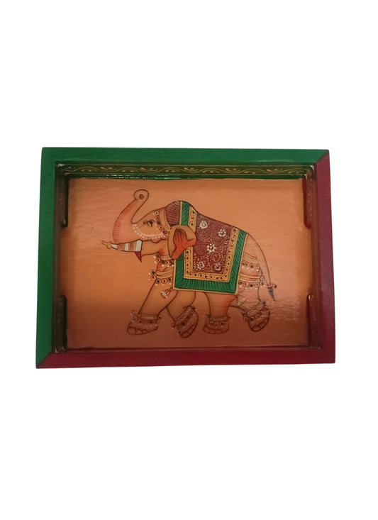 wood painting tray 8x6