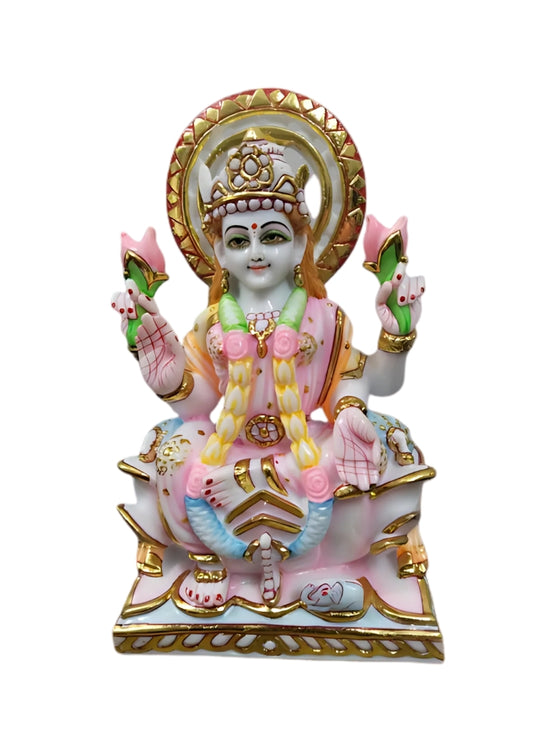 Culture Marble Laxmi on Lotus (UZUJ)