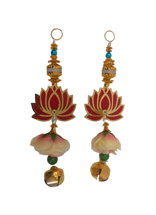 Lotus Rose and Bell Hanging