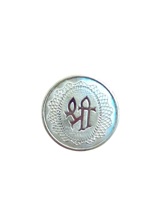 German Silver Laxmi Coin
