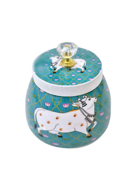 Mini Pichwai Jar