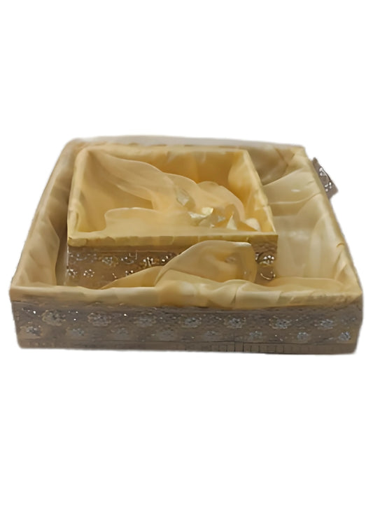 Fancy Motinet Basket 12*12