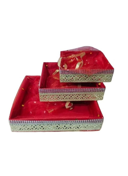 Maroon Net Basket 10*10