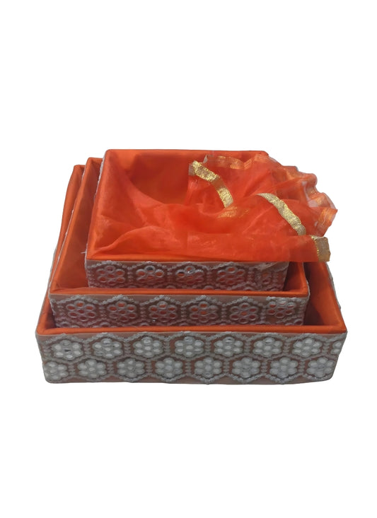 Orange Net Basket 10*10