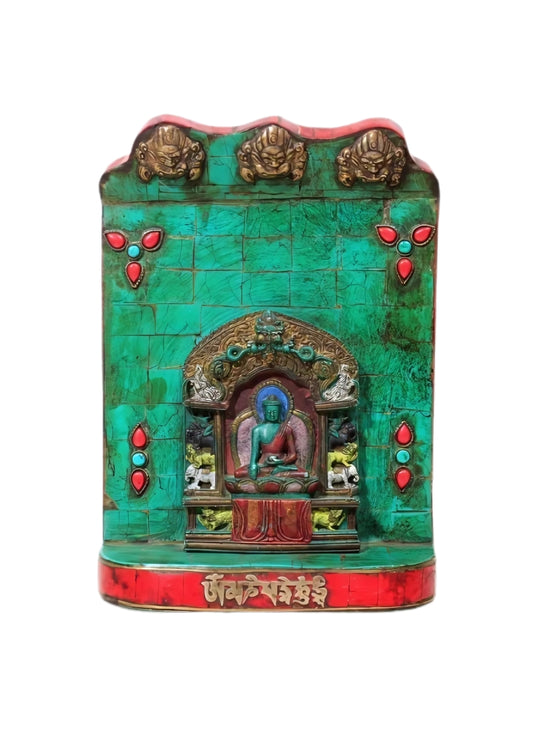 Resin Buddha Temple Stone Work (UZZZ)