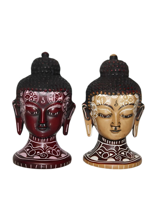 Resin Buddha Head Etching Big (JZZ)