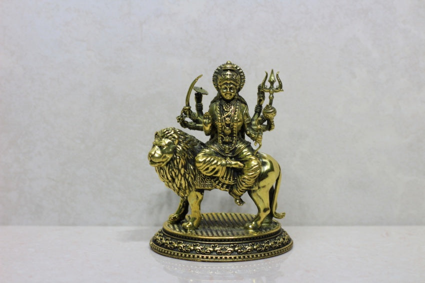 BRASS MAA DURGA (WTZ) 3*2.5*4"
