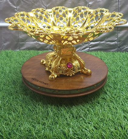 Gold Stand Bowl