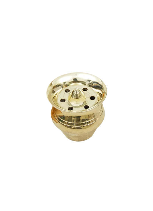 Brass Agardan Kalash No. 3 – Traditional Agarbatti Stand for Puja