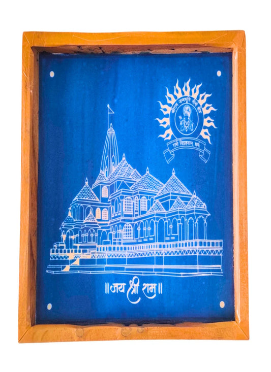 Ayodhya Ram Mandir Rangoli Stencils 10x10