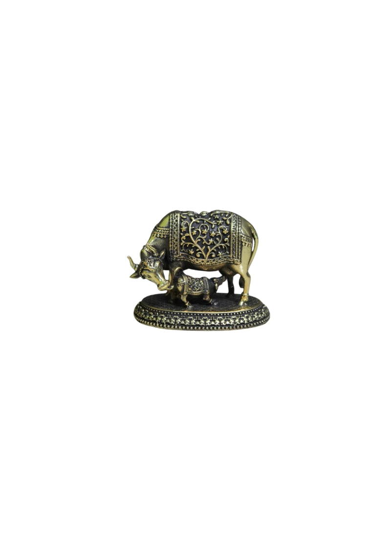 BRASS COW CALF (TAS) 3*2*2"