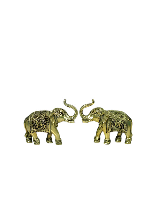 BRASS ELEPHANT TU SINGLE (TXY) 3*1.5*2.5"