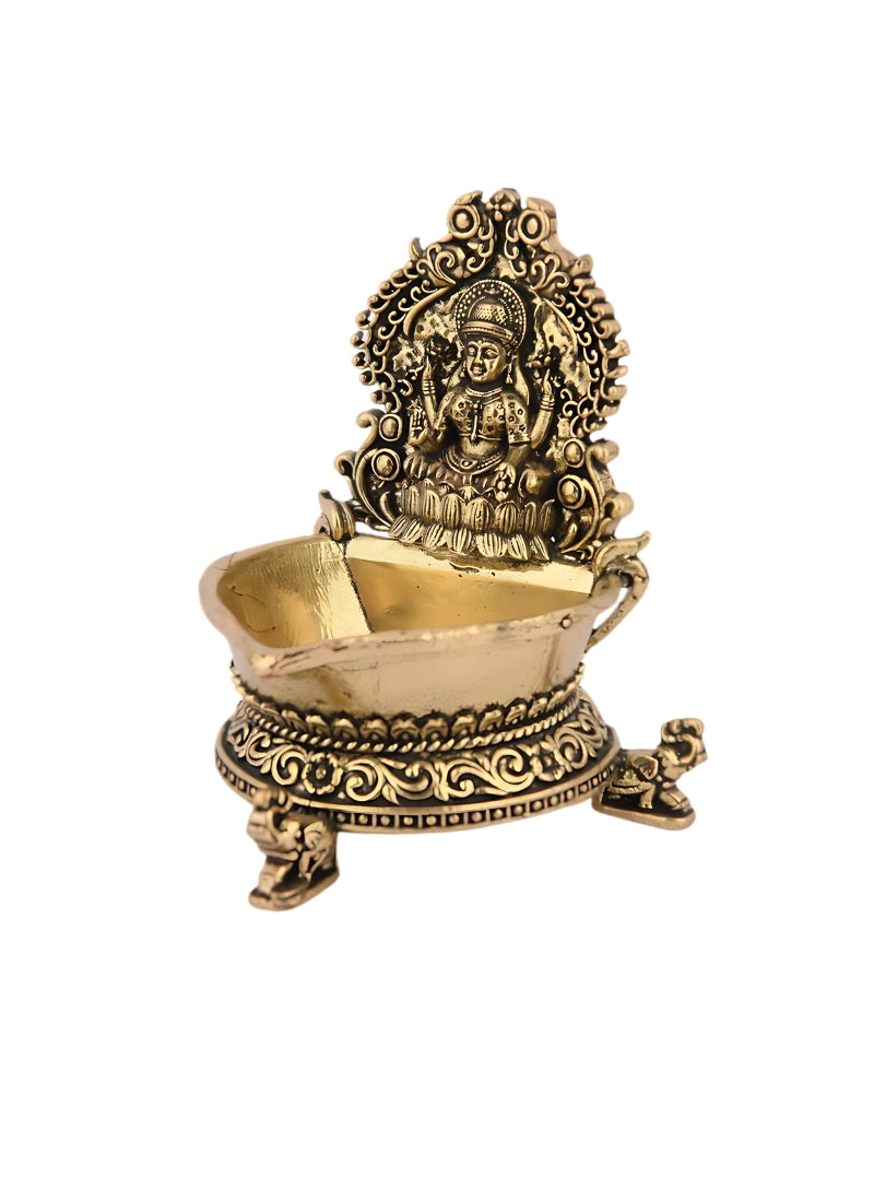 Brass Lakshmi Diya