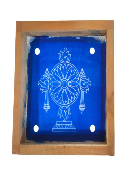 Chakra Kolam Rangoli Stencils 10x10