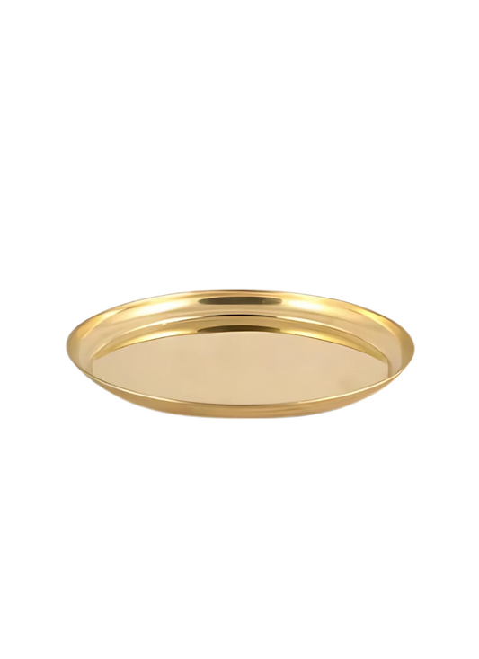 Brass China Plate no 12