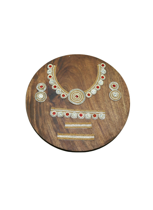 Devotional Decorative set red