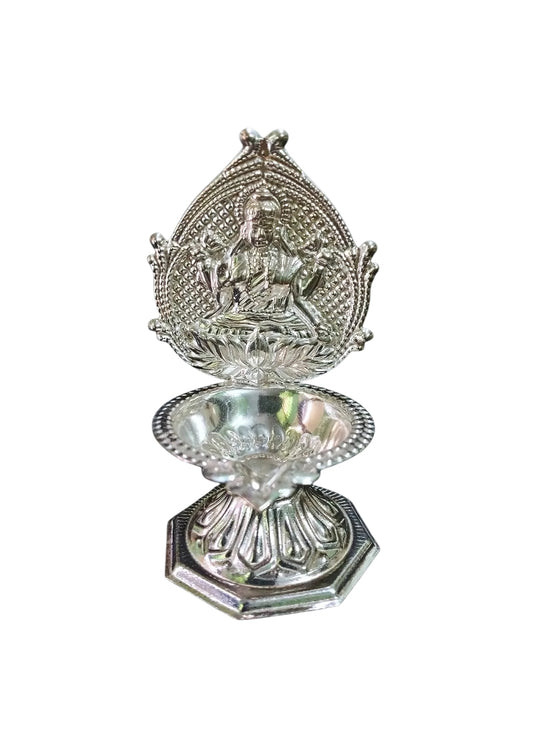 German silver WM LAKSHMI DEEPA(30GM)