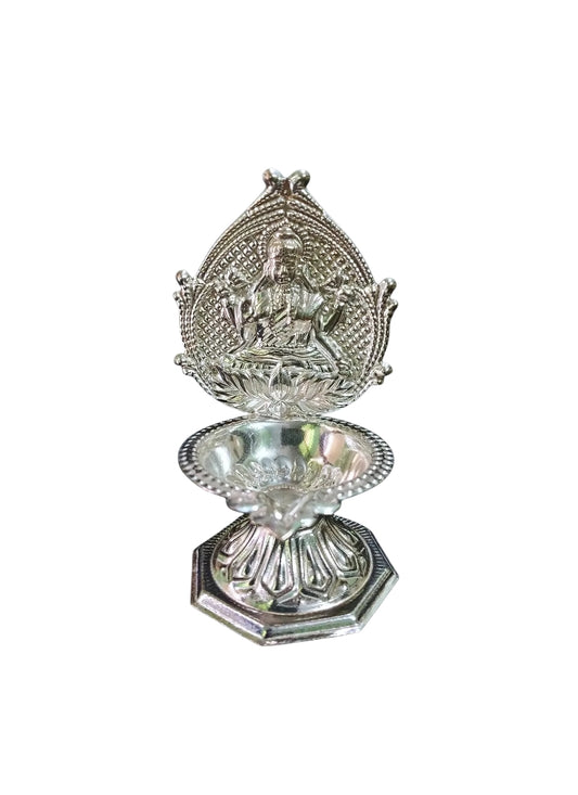 German silver WM LAKSHMI DEEPA (20GM)