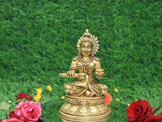 Brass Annapoorna Devi Idol