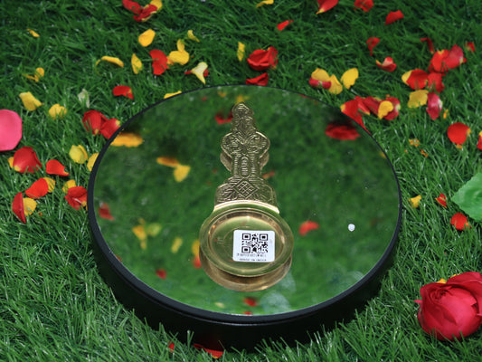 Brass Aarti Spoon Lamp