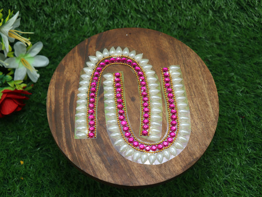 Devotional Decorative pink Stone