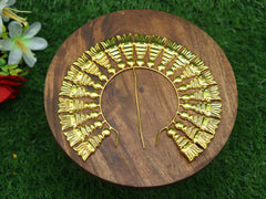Gold metal Plate Arch