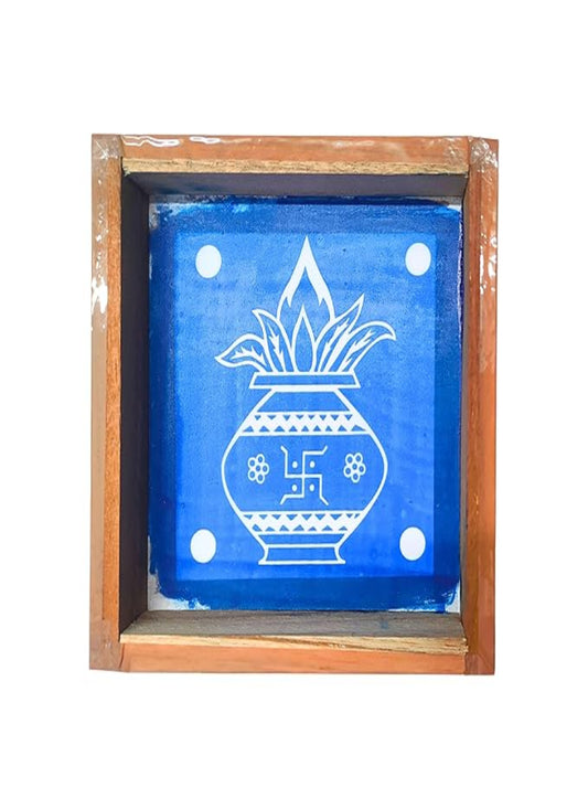 Kalash Rangoli Stencils 10x10