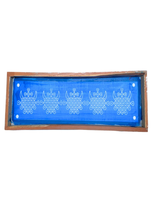 Kambi Kolam Border Rangoli Stencils 17x5