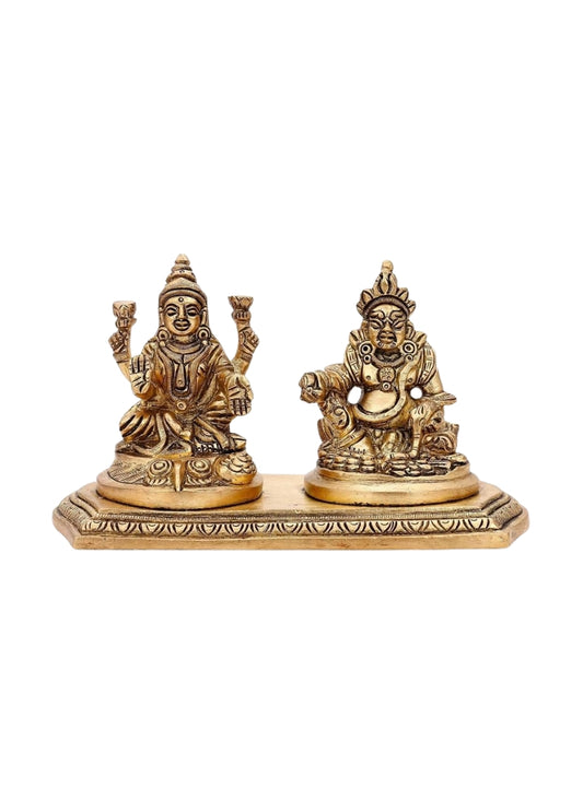 Brass Kuber Laxmi