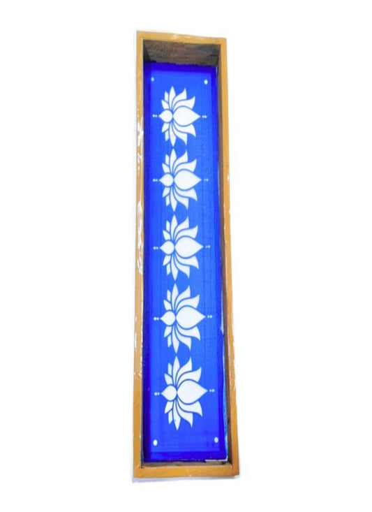 Lotus Border Rangoli Stencils 17x5
