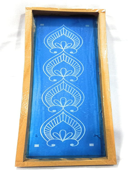 Lotus Bud Border Rangoli Stencils 17x5