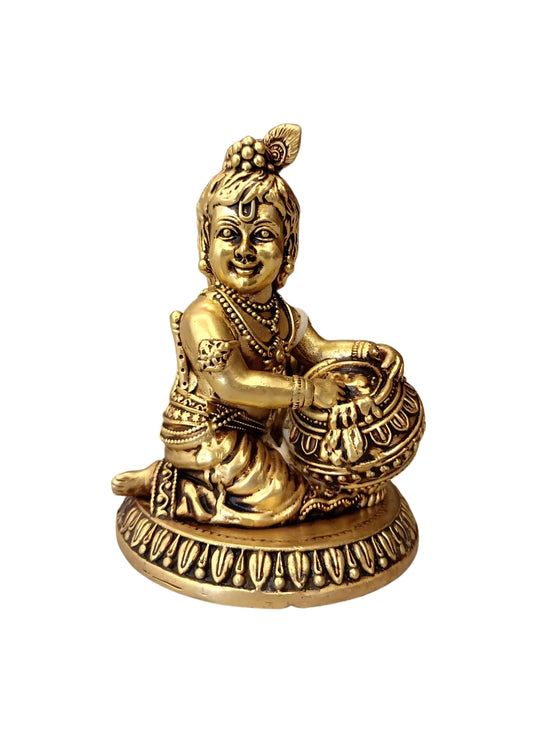 Brass Makhan Krishna