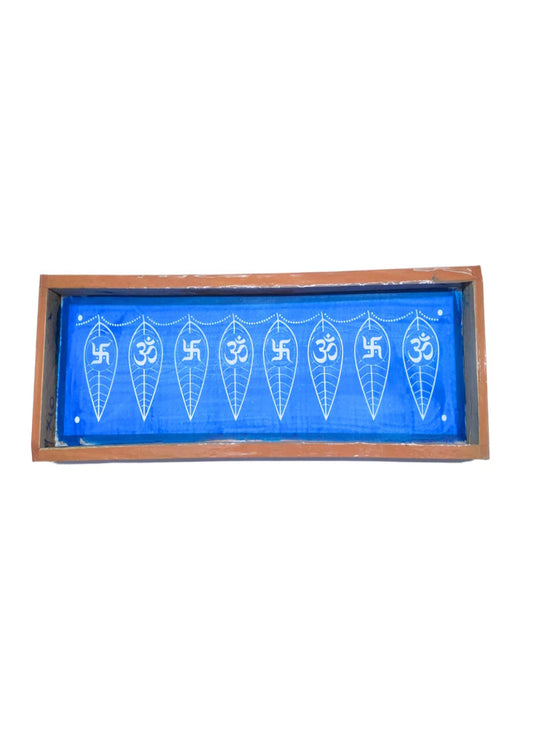 Mango Leaf Toran Rangoli Stencils 17x5
